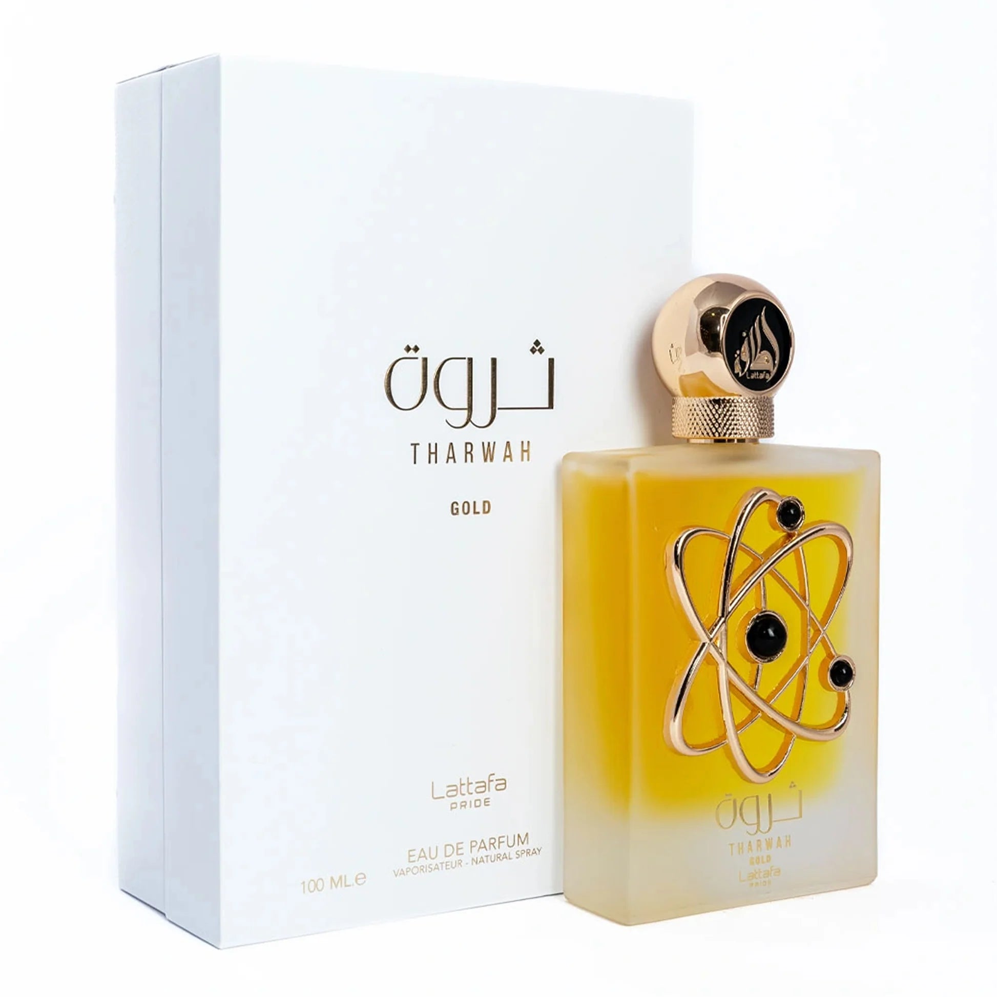 Lattafa Tharwah GOLD EDP Spray 3.4 oz Fragrances
