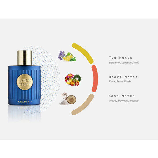 Khadlaj Azure Velvet Extrait DP 3.4oz