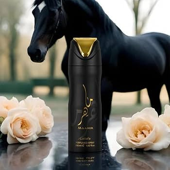 Lattafa Maahir Black M 6.7oz BODY SPRAY Fragrance