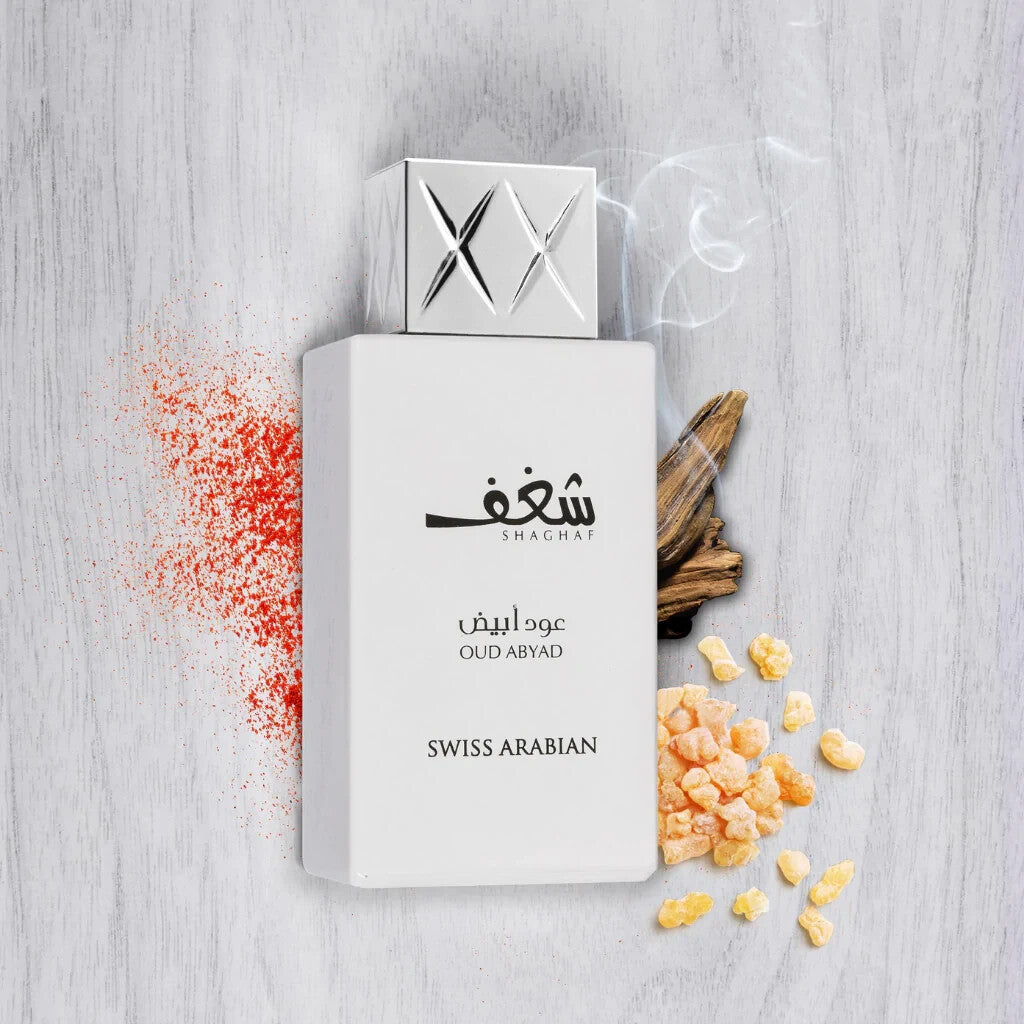 Swiss Arabian Shaghaf Oud Abyad for Unisex - 2.5 oz EDP Spray