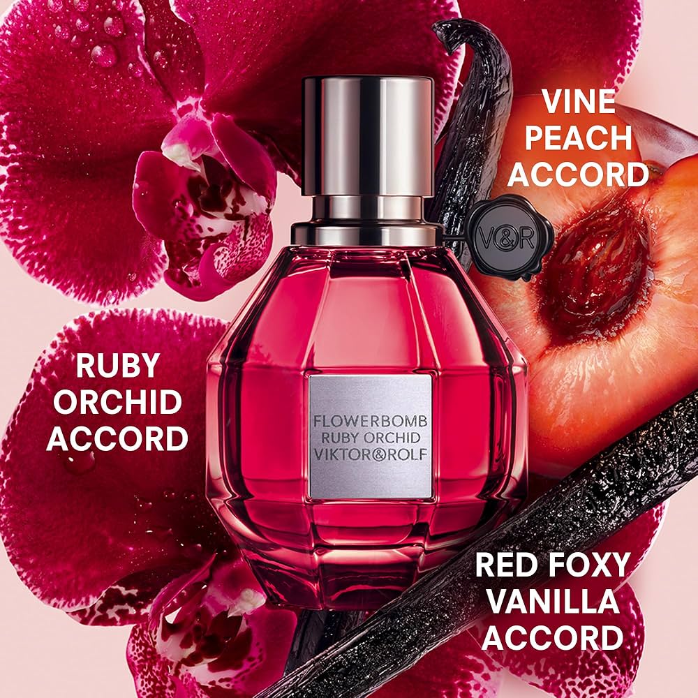 Victor & Rolf’s Flowerbomb Ruby Orchid EDP 3.4oz Fragrances L