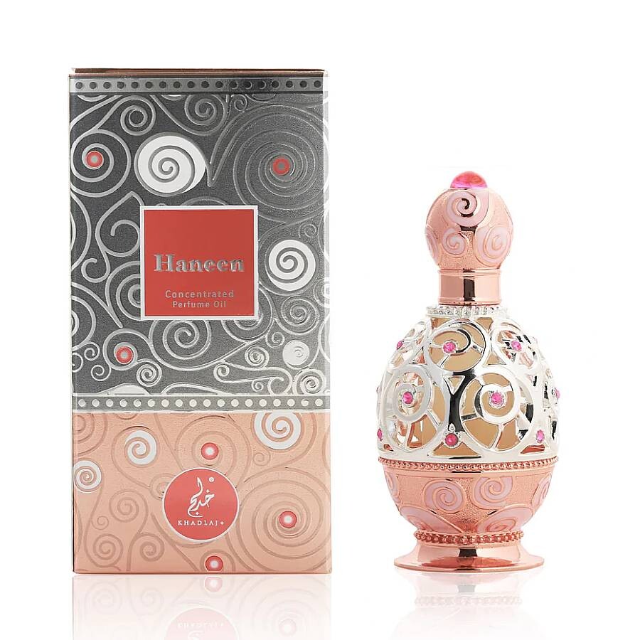Khadlaj Unisex Haneen Rose Gold Perfume Oil 20ml