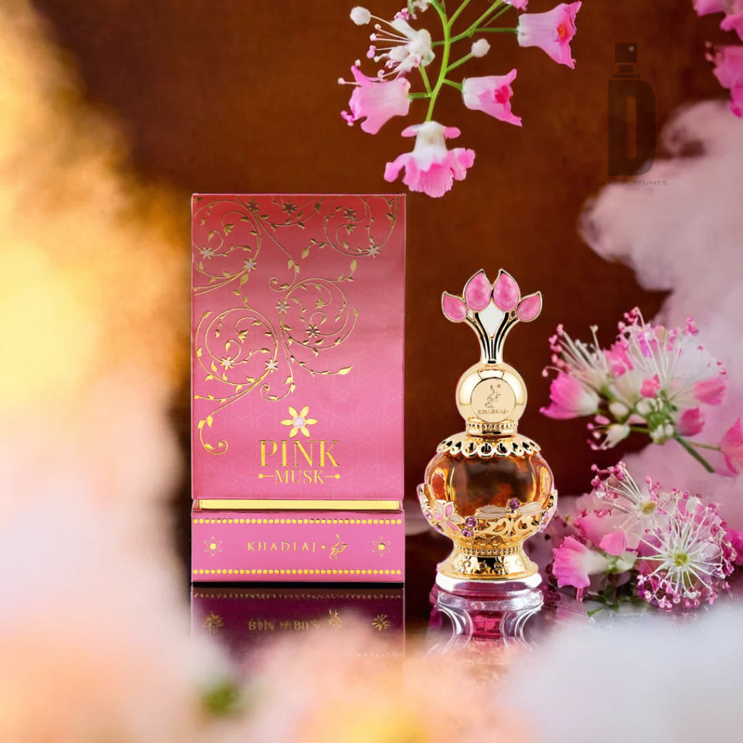 Khadlaj Malika Pink Musk Perfume Oil 20ml